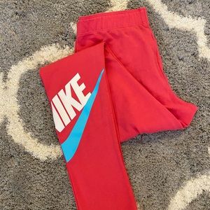 Nike medium pink leggings